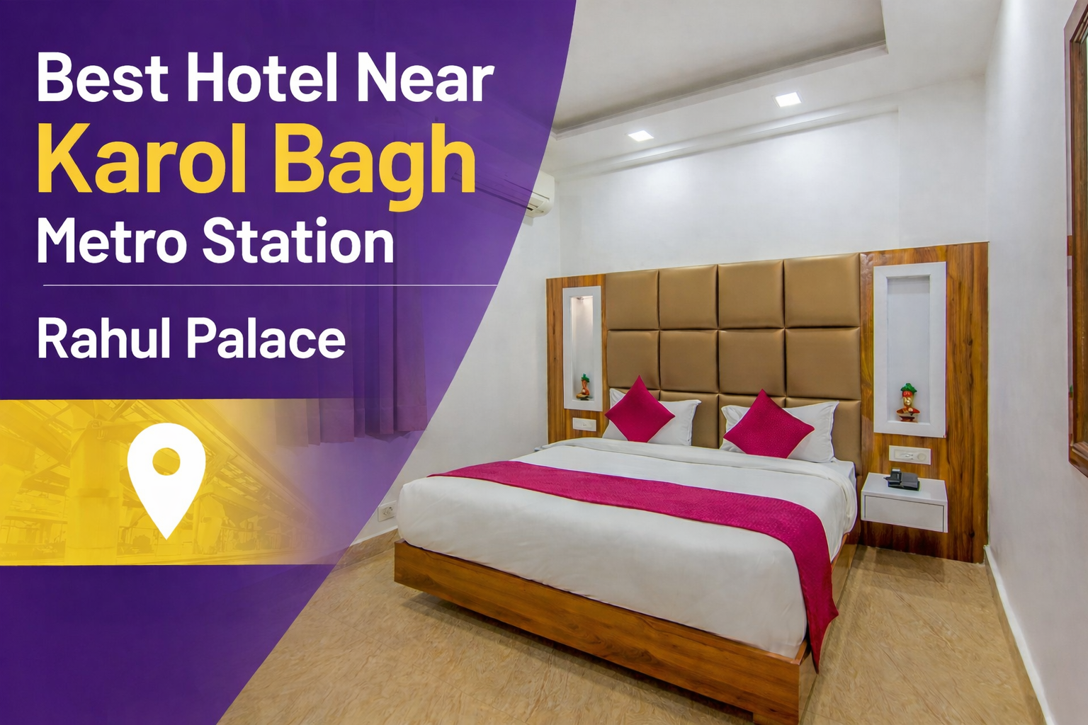 Best Hotel Near Karol Bagh Metro Station Rahul Palace