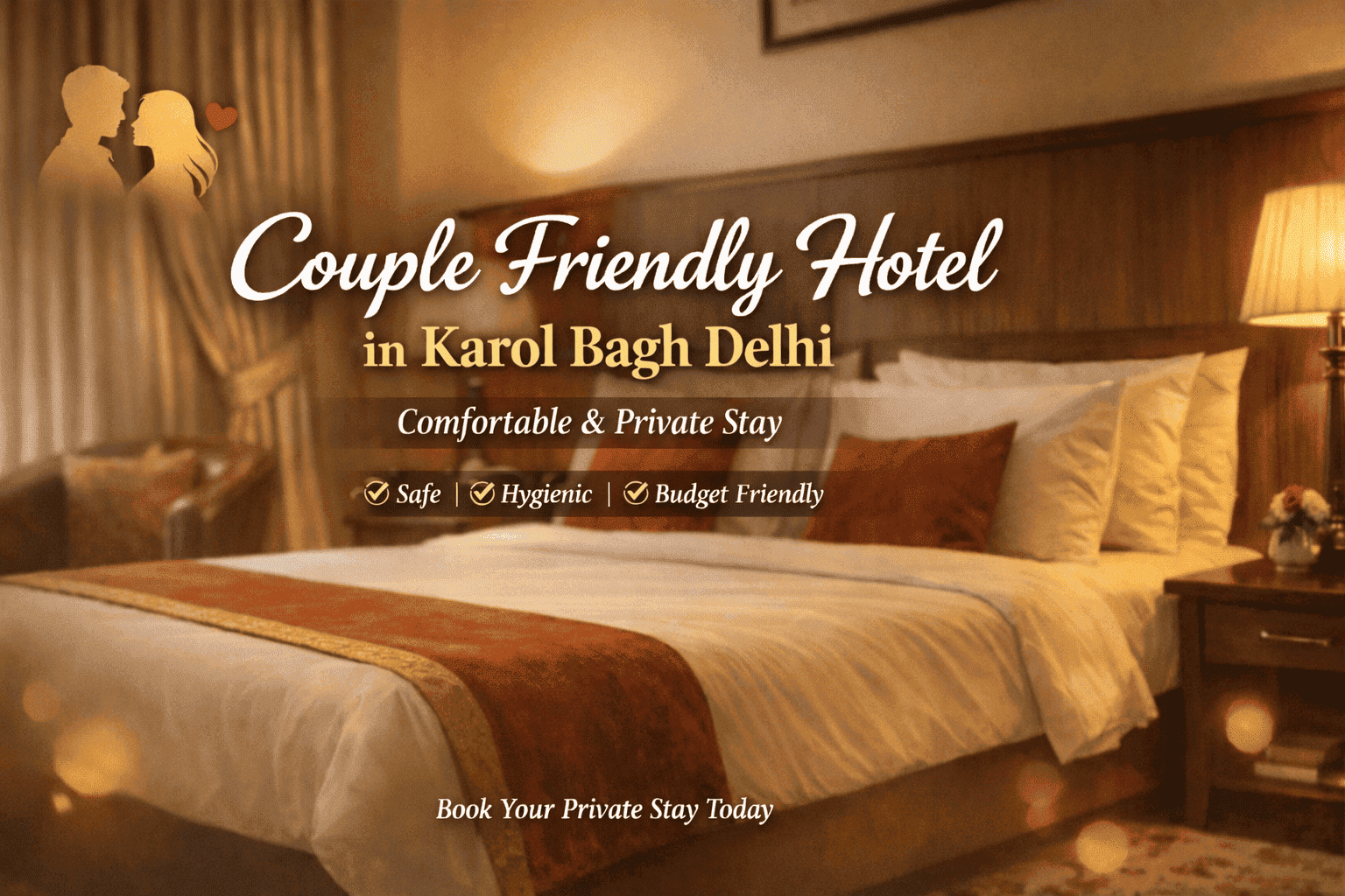 Couple Friendly Hotel in Karol Bagh Delhi