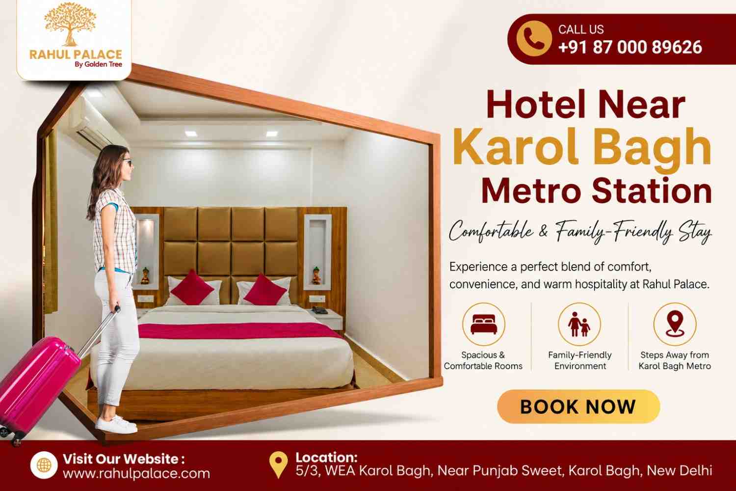 Hotel Near Karol Bagh Metro Station