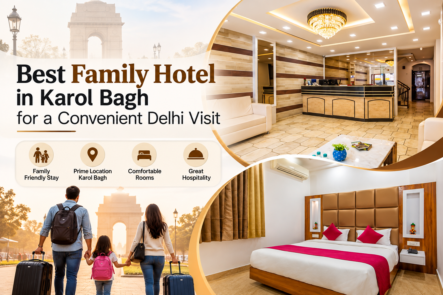 Best Family Hotel in Karol Bagh for a Convenient Delhi Visit